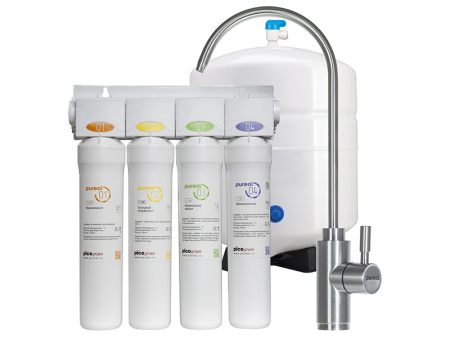 Фильтр обратного осмоса PPR-1140 (комплект: кран, емкость, картриджи)
