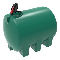 Емкость H 5000 с откидной крышкой с дыхательным клапаном зеленый