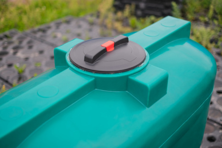 Емкость S 1000л черная (1555х1355х720)