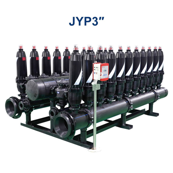 Фильтр дисковый JYP 3-20-12", двухрядный, электрич. упр., с обратн. промывкой (JK-Matic) Фильтр дисковый JYP 3-20-12", двухрядный, электрич. упр., с обратн. промывкой (JK-Matic)