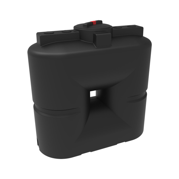 Емкость S 750л черная (1335х1340х600)
