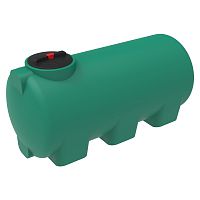Емкость H 750 с крышкой с дыхательным клапаном зеленый