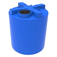 Емкость T 10000 с крышкой с дыхательным клапаном синий