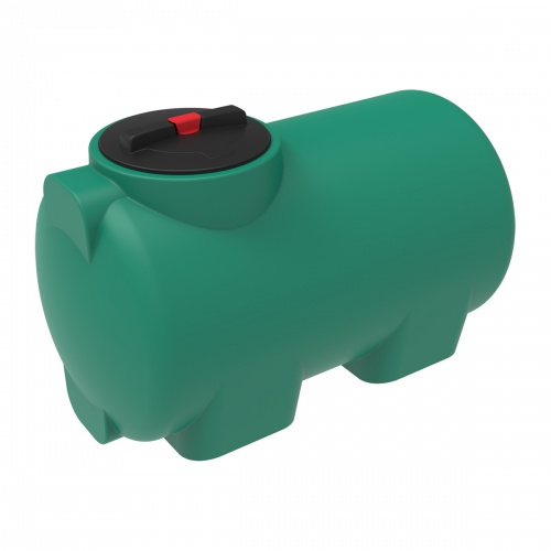 Емкость H 300 с крышкой с дыхательным клапаном зеленый